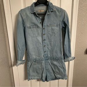 Hollister Denim Romper - S